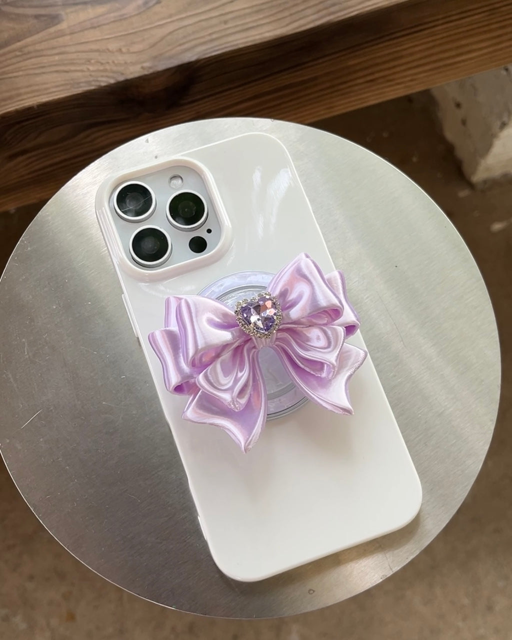 Ribbon Heart Bow