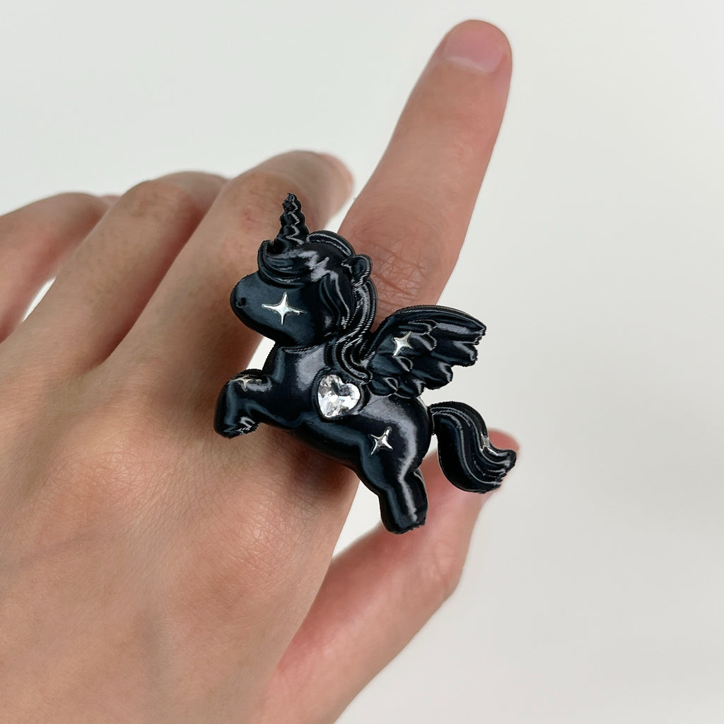 Starwing Unicorn Rings