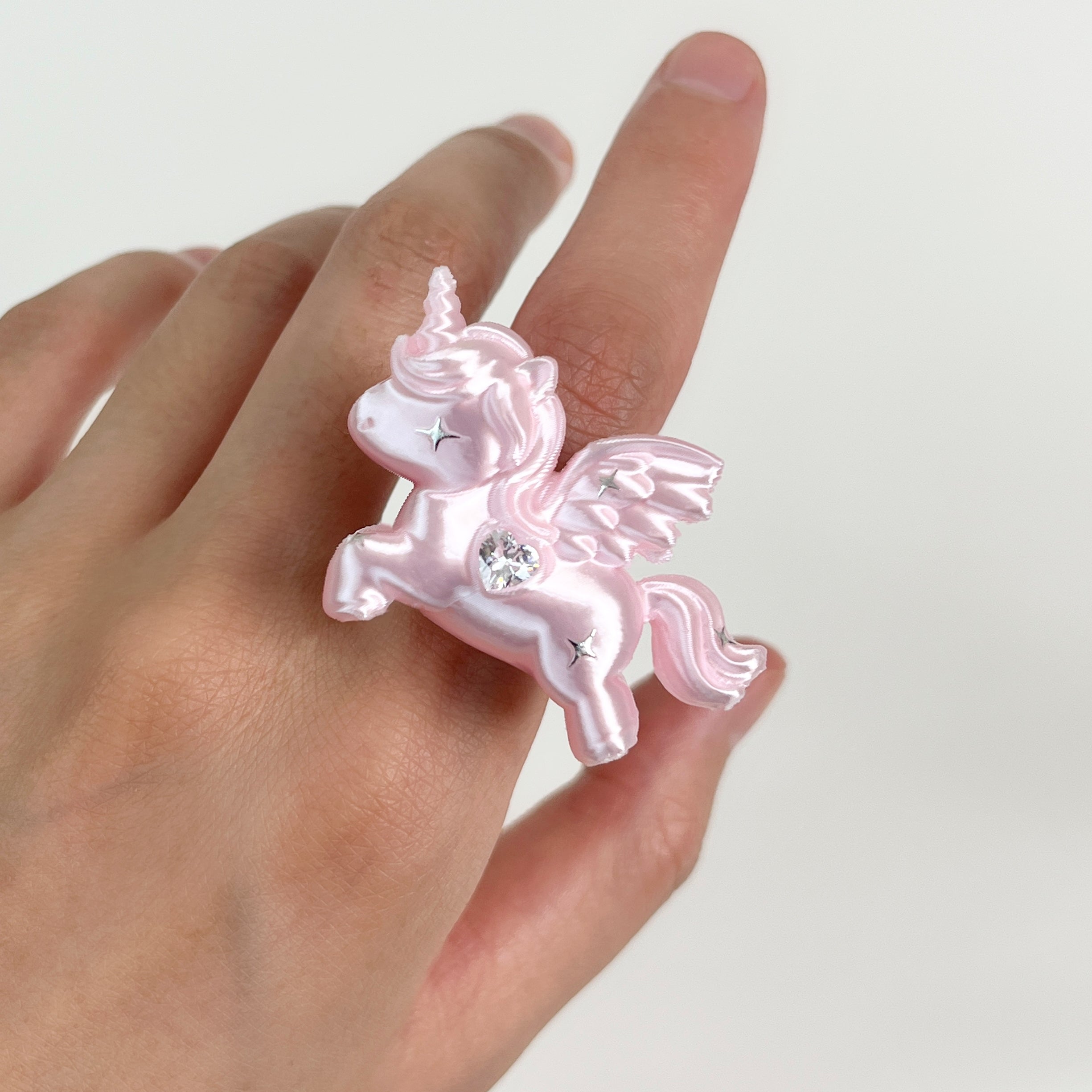 Starwing Unicorn Rings