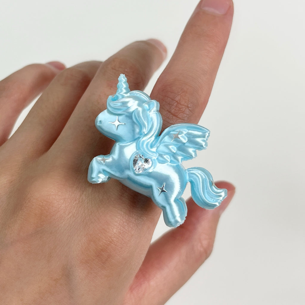 Starwing Unicorn Rings