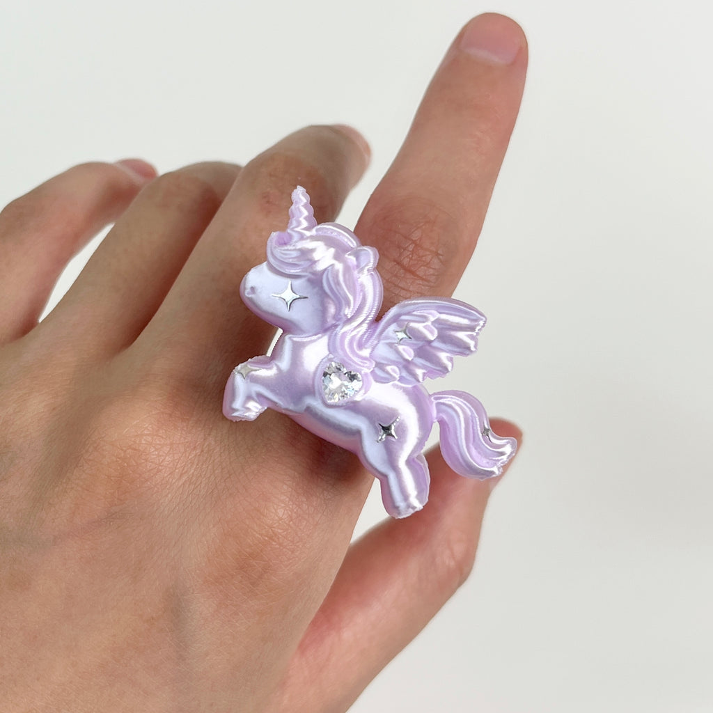 Starwing Unicorn Rings