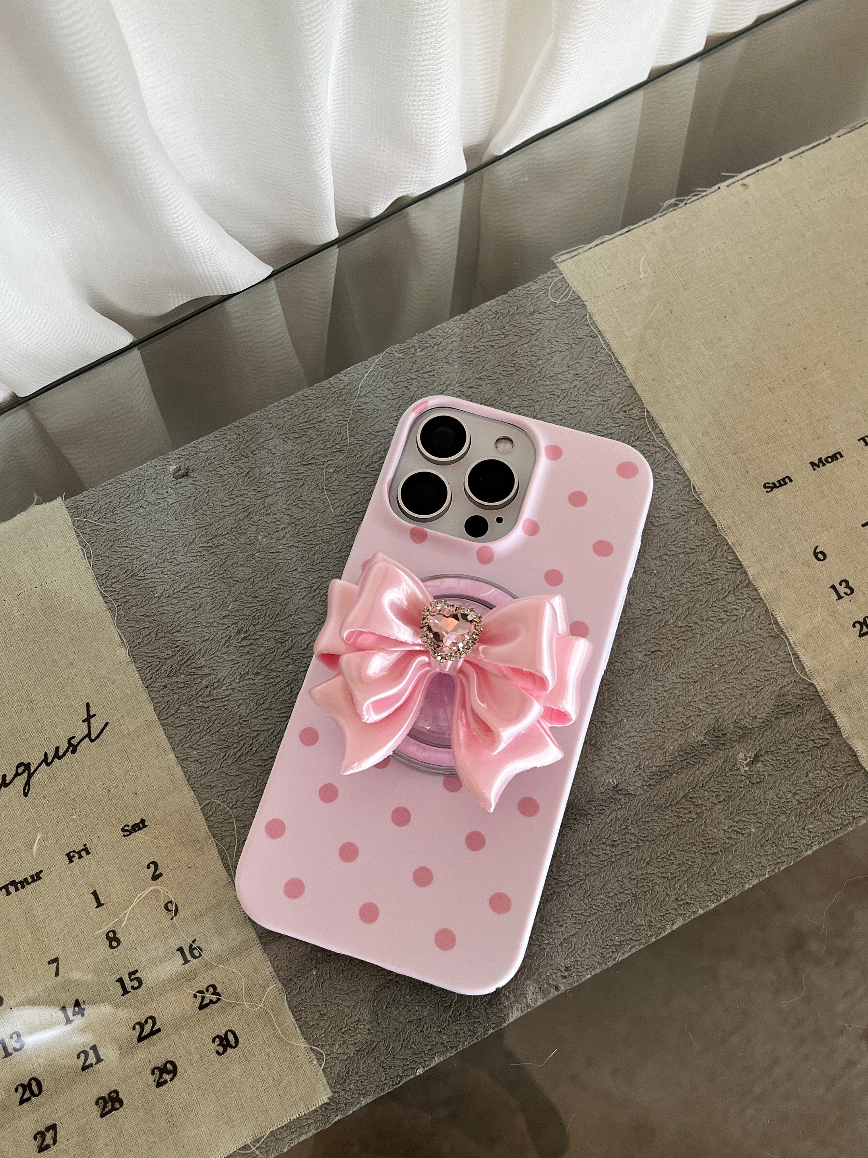 Ribbon Heart Bow