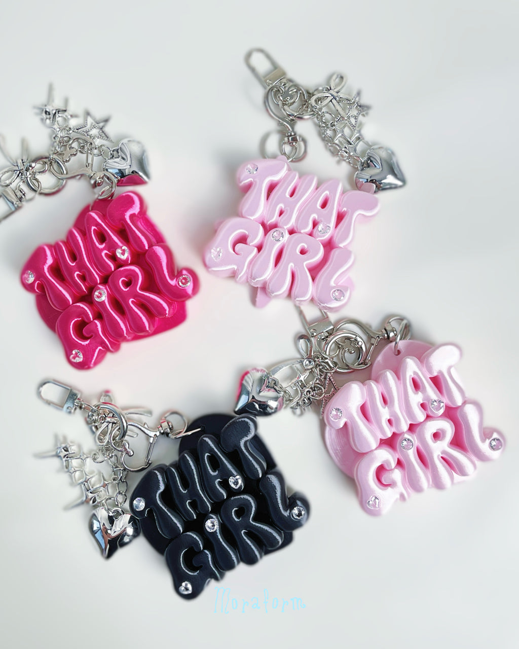 THAT GIRL Bag Charm & Keychain
