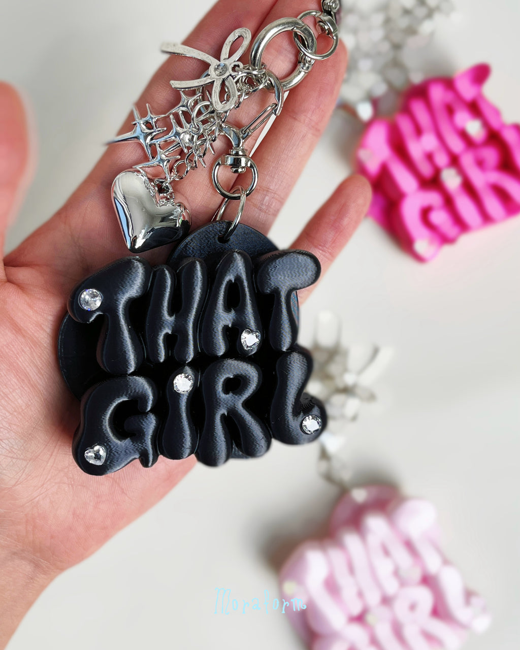 THAT GIRL Bag Charm & Keychain