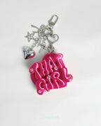 THAT GIRL Bag Charm & Keychain